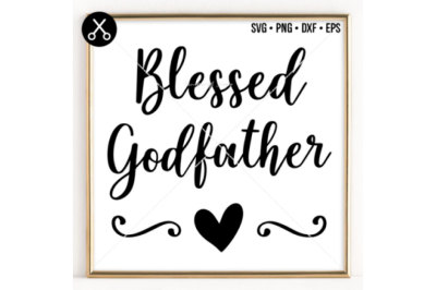 BLESSED GODFATHER SVG -0049