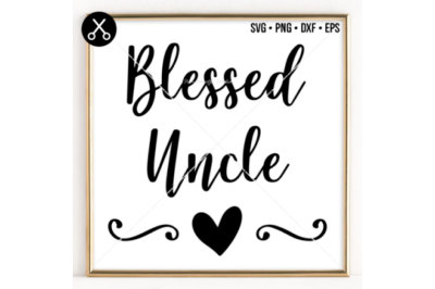 BLESSED UNCLE SVG -0061