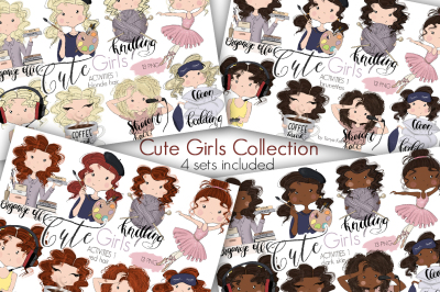 Collection Cute Girls Activities