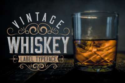 Vintage Whiskey Typeface