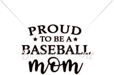 Proud to be a baseball mom