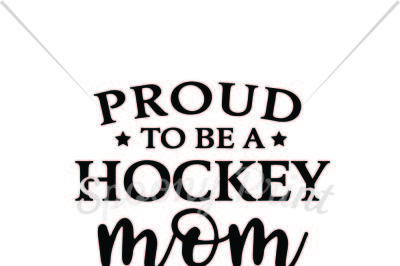 Proud to be a hockey mom