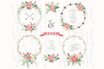 Flower Wreath Bouquet Collection