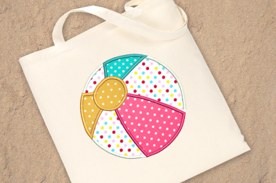 Beach Ball | Applique Embroidery