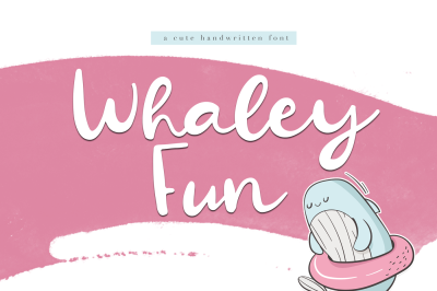 Whaley Fun - A Fun Script Font