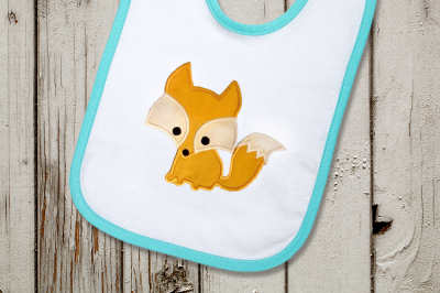 Baby Fox | Applique Embroidery