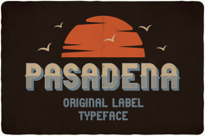 Pasadena typeface