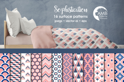 Sophistication patterns, Pink Geometric papers AMB-1079