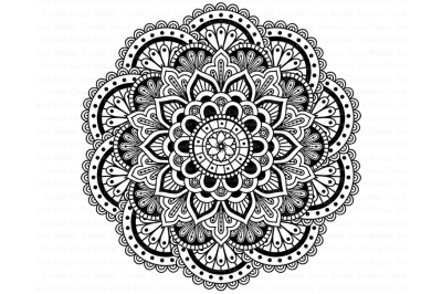 Mandala SVG DXF&2C; Mandala Drawing&2C; Mandala SVG files.