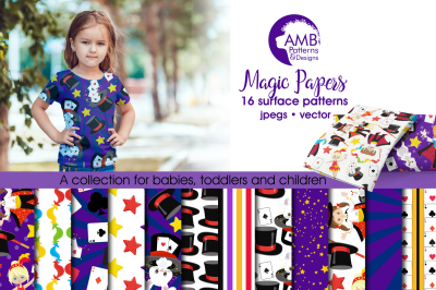 Magic patterns, Magic Show papers AMB-1193