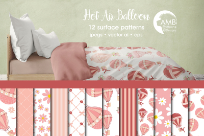 Hot Air Balloon patterns AMB-1232