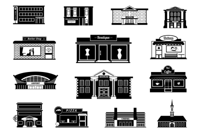 Shops, markets and others municipal buildings