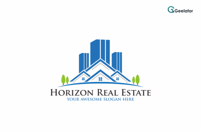 Horizon Real Estate Logo Template