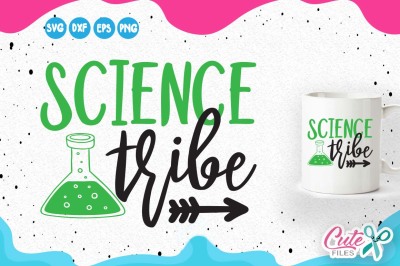 Science tribe svg, science class, back to school