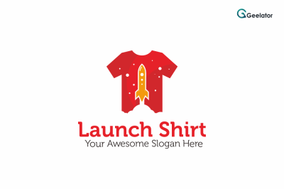 Launch Shirt Logo Template