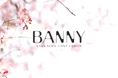 Banny Sans Serif Font Family