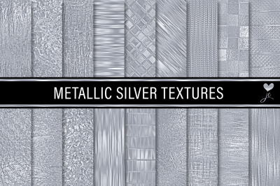 Metallic Silver Textures
