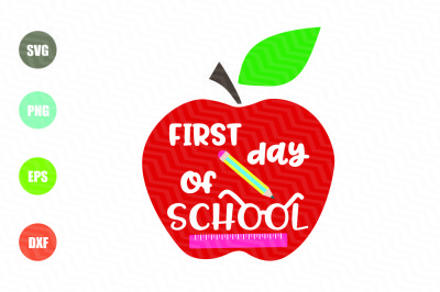First Day of School SVG