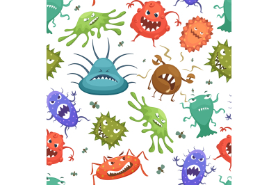 Streptococcus lactobacillus and others microbes 