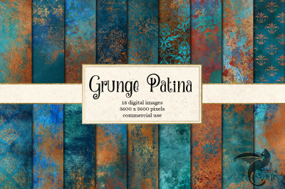 Grunge Patina Digital Paper