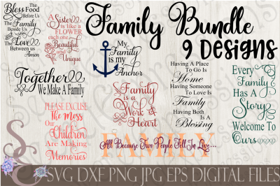 Family SVG Bundle 