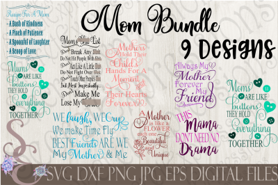 Mom SVG Bundle