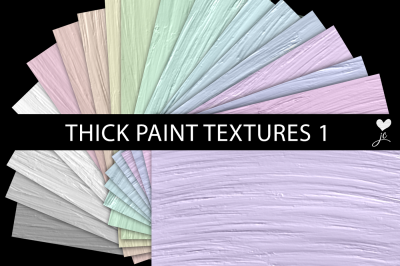 Thick Paint Textures 1