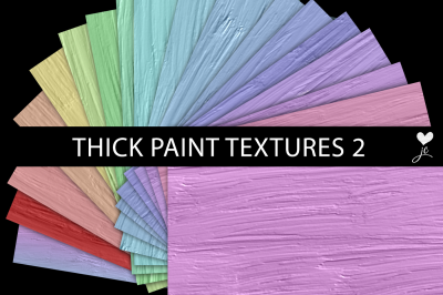 Thick Paint Textures 2