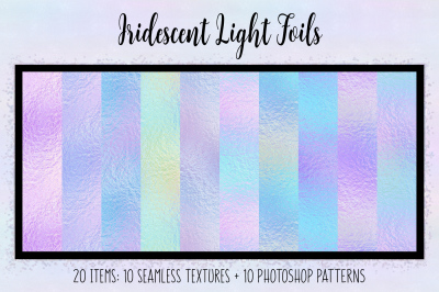 Iridescent Light Foils