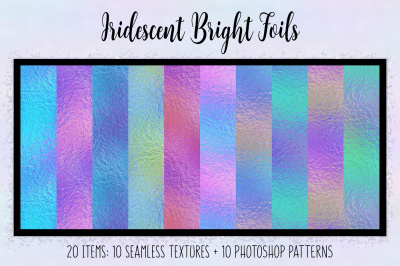 Iridescent Bright Foils