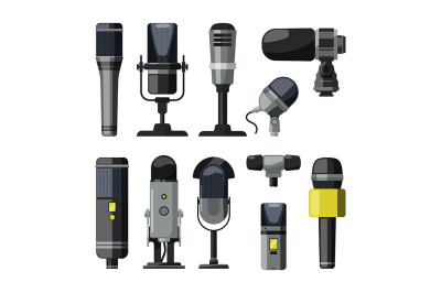 Dictaphone, microphone and other professional tools 