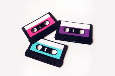 Mix Tape - 3D or Flat | SVG | PNG | DXF