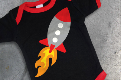 Rocket Ship | SVG | PNG | DXF