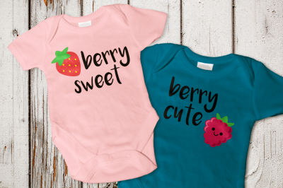 Berry Cute and Sweet Set | SVG | PNG | DXF