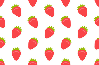 Seamless pattern with Strawberry