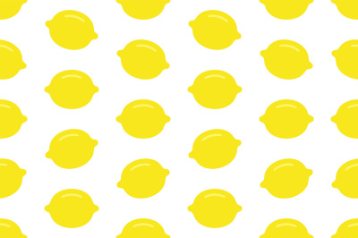 Seamless pattern with Lemon
