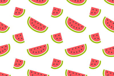 Seamless pattern with Watermelons 