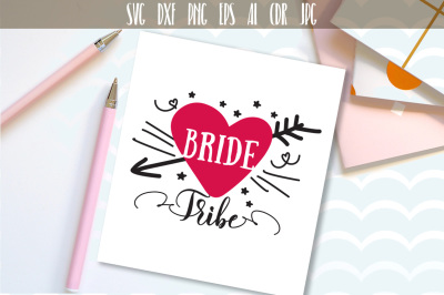 Bride Tribe svg Handwritten wedding design Just Married Svg