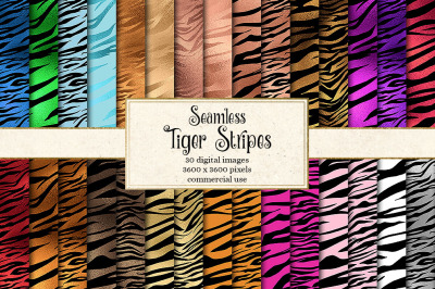 Tiger Stripes Digital Paper