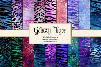 Galaxy Tiger Digital Paper