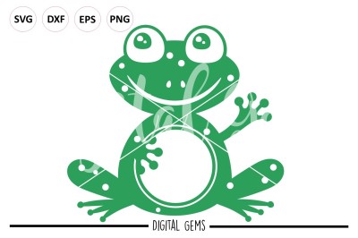 Frog SVG / DXF / EPS / PNG files