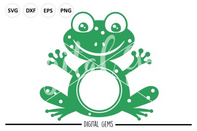 Frog SVG / DXF / EPS / PNG files