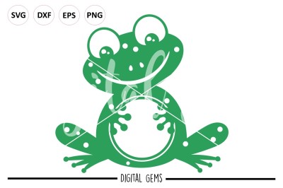 Frog SVG / DXF / EPS / PNG files