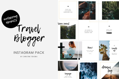 Travel Blogger Instagram Pack