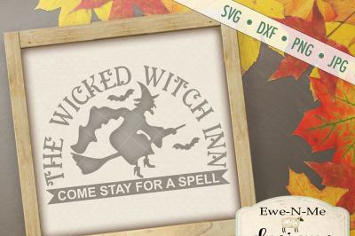 Wicked Witch Inn SVG