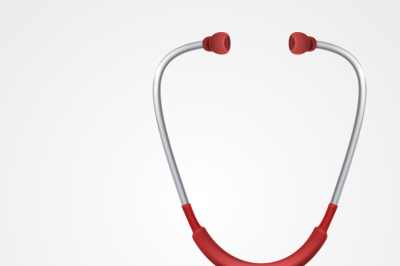 Health care vector concept with stethoscope