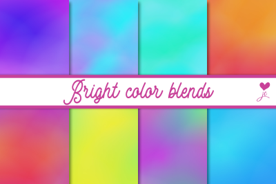Bright Color Blends