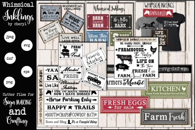 The Big Farm Bundle $250 value! SVG Files LIMITED TIME OFFER