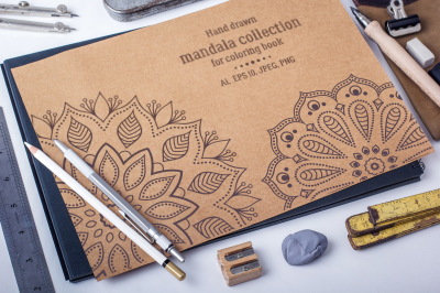 Mandala collection for coloring book