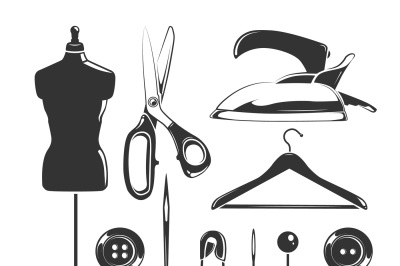 Vector elements for tailor labels